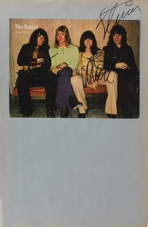 Lot #723 Jethro Tull and The Sweet Signed Photograph - Image 2