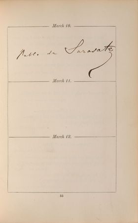 Lot #621 Composers, Musicians, Artists, and Royalty: Brahms, Bruch, and Dvorak highlight Wilma Neruda’s personal autograph book - Image 8