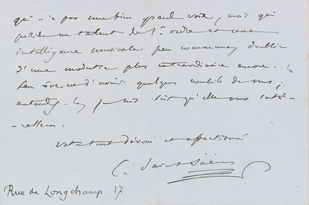 Lot #635 Camille Saint-Saens Group Lot - Image 1