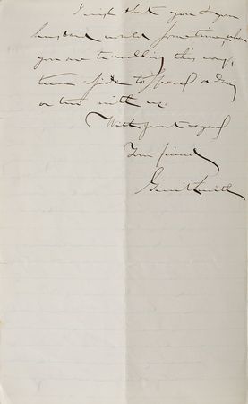Lot #213 Gerritt Smith: Letters addressed to an early Republican couple - Image 2