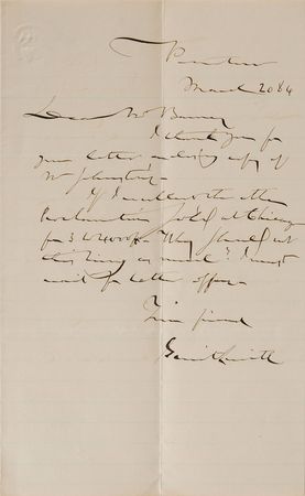 Lot #213 Gerritt Smith: Letters addressed to an early Republican couple - Image 3