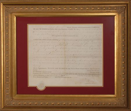 Lot #209 Patrick Henry Signed Document - Image 1