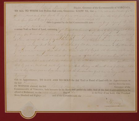 Lot #209 Patrick Henry Signed Document - Image 2