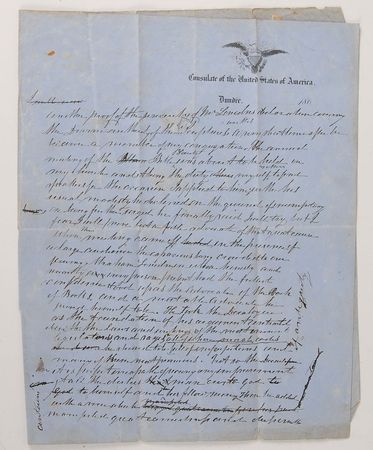 Lot #38 Mary Todd Lincoln: Bible presented by Mary Todd Lincoln in Springfield, Illinois, plus a remarkable letter to her pastor - Image 6
