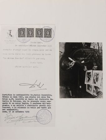 Lot #501 Salvador Dali: 100 signed Dali woodcuts from The Divine Comedy - Image 3