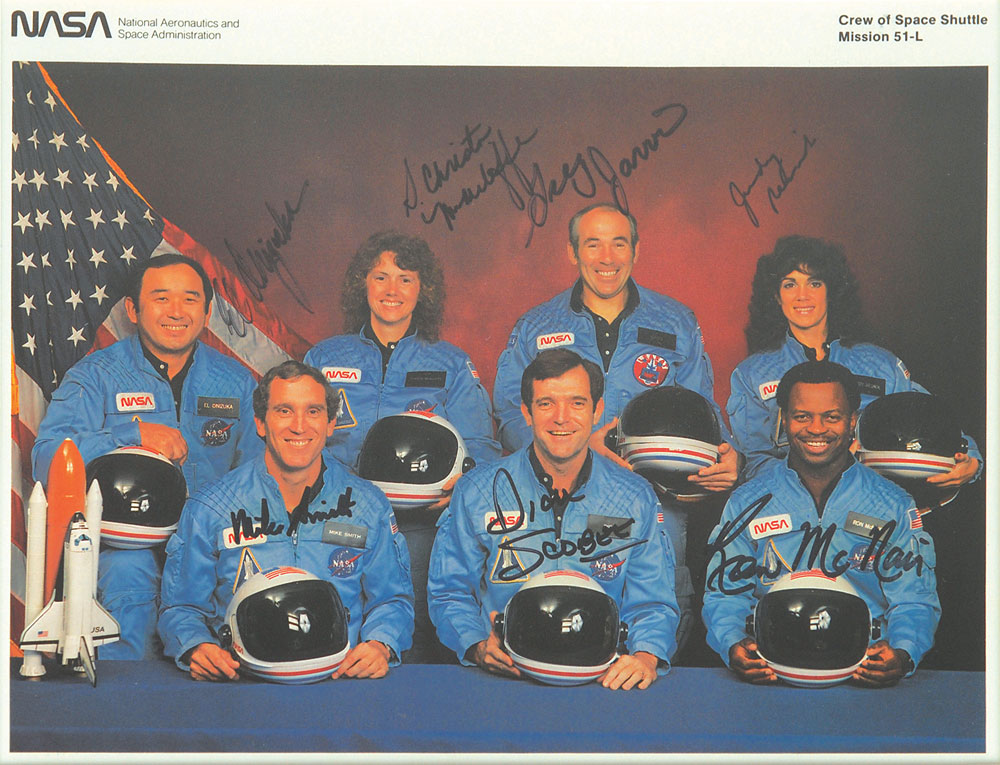 Challenger Signed Photograph | RR Auction
