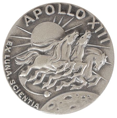 Lot #6327 Jack Swigert?s Apollo 13 Flown Robbins Medal - Image 1