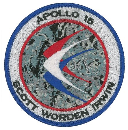 Lot #6373 Dave Scott?s Apollo 15 Lunar Surface-Flown Patch - Image 1