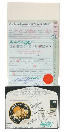 Lot #6326 James Lovell?s Apollo 13 Flown Cover - Image 3