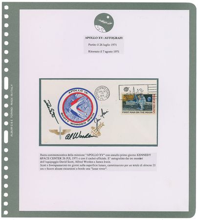 Lot #6178 Collection of Signed Apollo Covers - Image 3