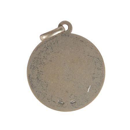Lot #6219 Jim McDivitt’s Apollo 9 Flown Jesus Pendant - Image 2