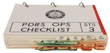 Lot #6489 STS–3: Jack Lousma’s Complete Flown Checklist - Image 1