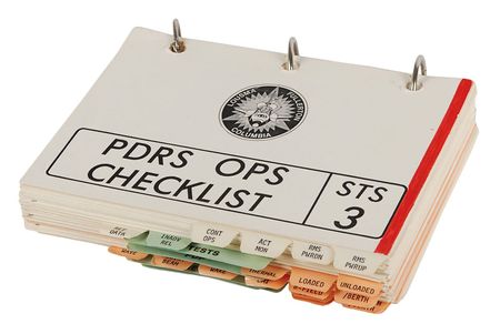 Lot #6489 STS–3: Jack Lousma’s Complete Flown Checklist - Image 6