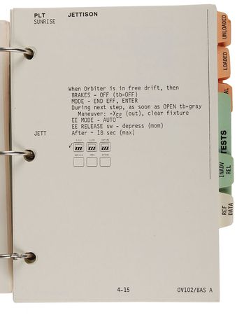 Lot #6489 STS–3: Jack Lousma’s Complete Flown Checklist - Image 7