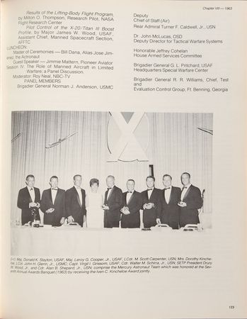 Lot #6091 Scott Carpenter’s Society of Experimental Test Pilots Award - Image 5
