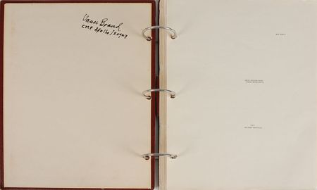Lot #6464 Vance Brand?s ASTP Training Checklist - Image 2