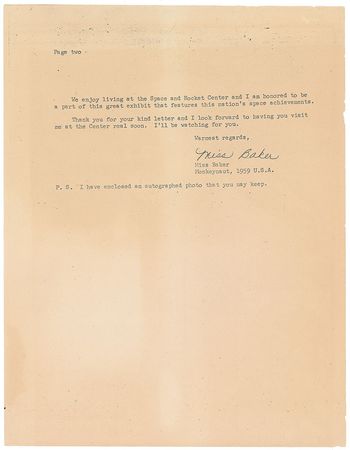 Lot #6036 Miss Baker Paw ‘Signed’ Print Photograph - Image 4