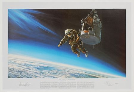 Lot #6556 Joe Kittinger Pair of Signed Prints - Image 1