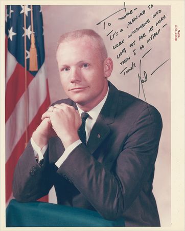 Lot #6175 Moonwalkers Collection of (12) Signed Photographs - Image 1