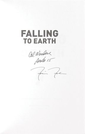 Lot #6405 Al Worden Signed Book - Image 1