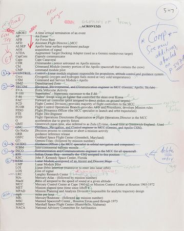 Lot #6335 Gene Kranz’s ‘Failure Is Not an Option’ Original Annotated Proof - Image 6