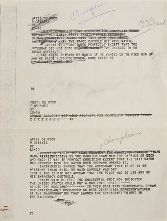 Lot #6074 MR-3: Mary Bubb?s Handwritten Notes - Image 1