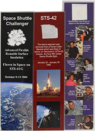 Lot #6518 Space Shuttle Flown Artifact Fragments - Image 4