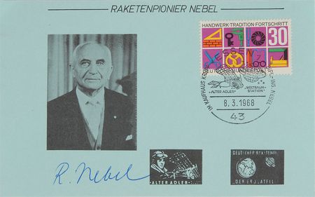 Lot #6033 Peenemunde Rocket Pioneer Collection of (50) Signatures - Image 3