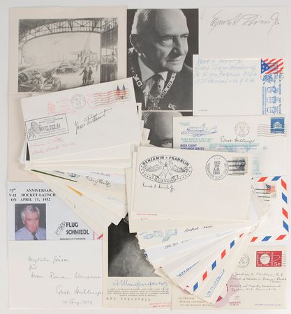 Lot #6033 Peenemunde Rocket Pioneer Collection of (50) Signatures - Image 5