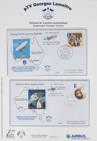 Lot #6543 ISS Flown Cover - Image 2