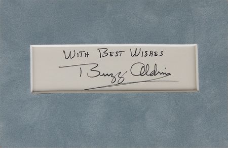 Lot #6265 Neil Armstrong and Buzz Aldrin Signature Displays - Image 3