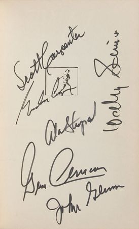Lot #6061 Mercury Astronauts Signed Book - Image 2
