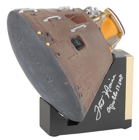 Lot #6336 James Lovell and Fred Haise Signed Apollo 11 CM Model - Image 1