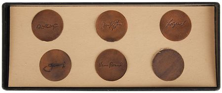 Lot #6469 Apollo-Soyuz Set of Six Medals - Image 2