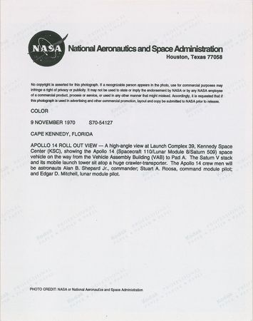 Lot #6361 Edgar Mitchell Signed Photograph - Image 2