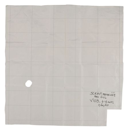Lot #6505 STS-85 Cargo Bay Liner - Image 1