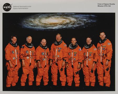 Lot #6527 Collection of (5) Space Shuttle Signed Photographs: STS-91, 96, 101, 103, and 114 - Image 2
