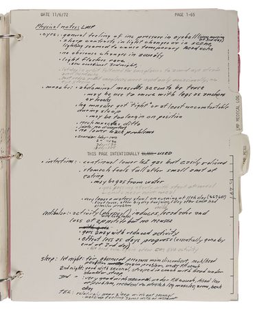 Lot #6425 Gene Cernan?s Flown Apollo 17 Flight Plan Supplement - Image 6