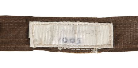 Lot #6223 Rusty Schweickart’s Flown Apollo 9 Stowage Strap - Image 3