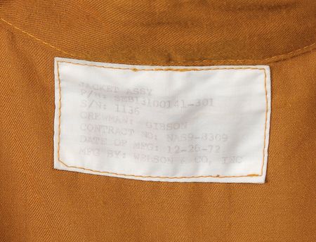 Lot #6447 Skylab 4: Gibson?s Flown Jacket and Pogue?s Training Boots - Image 6