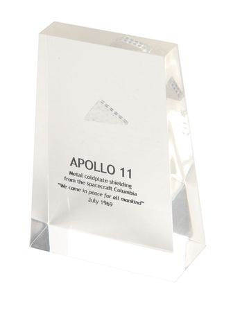 Lot #6276 Apollo 11 Flown Coldplate Fragment - Image 1