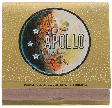 Lot #6341 Dave Scott?s Apollo 13 Pre-Launch Matchbook - Image 1