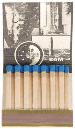 Lot #6341 Dave Scott?s Apollo 13 Pre-Launch Matchbook - Image 3