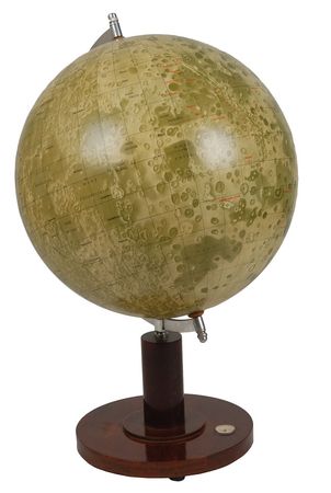 Lot #6107 Pre-Apollo Moon Globe - Image 1