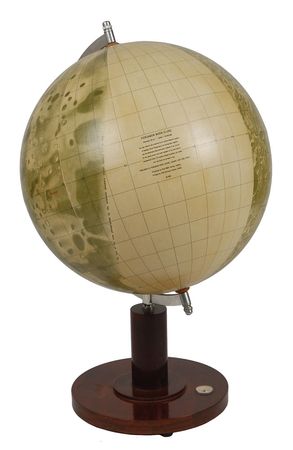 Lot #6107 Pre-Apollo Moon Globe - Image 2