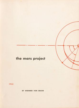 Lot #6025 Wernher von Braun 1953 Signed Book - Image 4