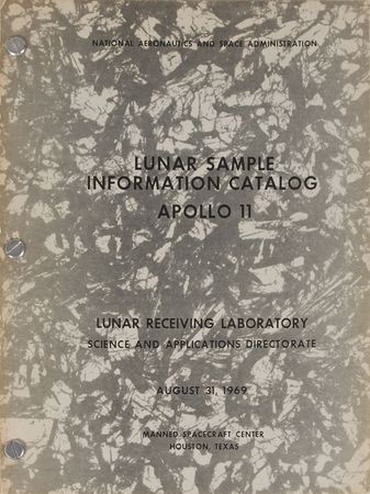 Lot #6292  Apollo 11 Pair of Lunar Sample Report Volumes - Image 1