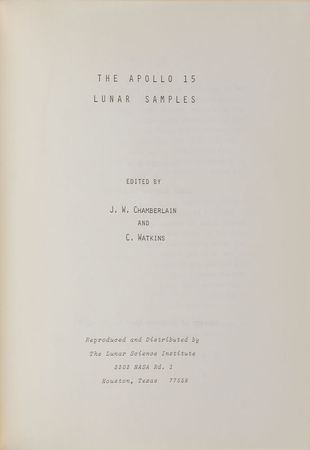Lot #6385  Apollo 15 Pair of Lunar Sample Report Volumes - Image 6