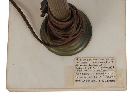 Lot #6017 Robert H. Goddard’s Pair of Chairs and Floor Lamp - Image 5