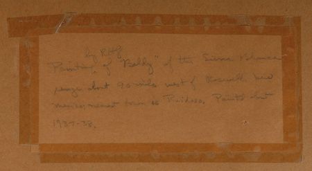 Lot #6018 Robert H. Goddard?s Personally Hand-Painted Artwork - Image 3